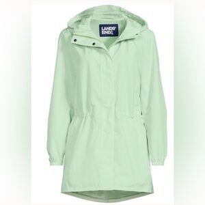 Womens Lands End rain jacket, size M